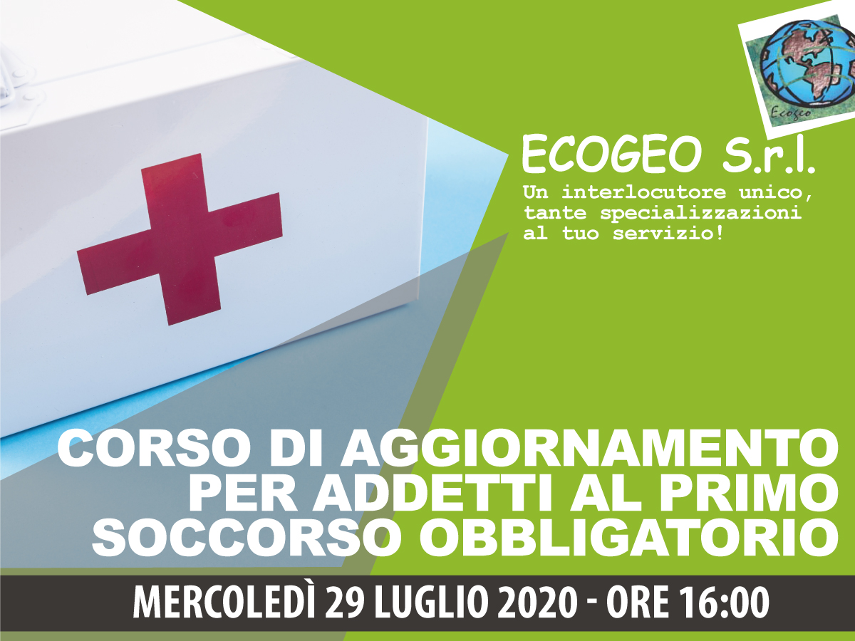 CORSO DI AGGIORNAMENTO PER ADDETTI AL PRIMO SOCCORSO OBBLIGATORIO