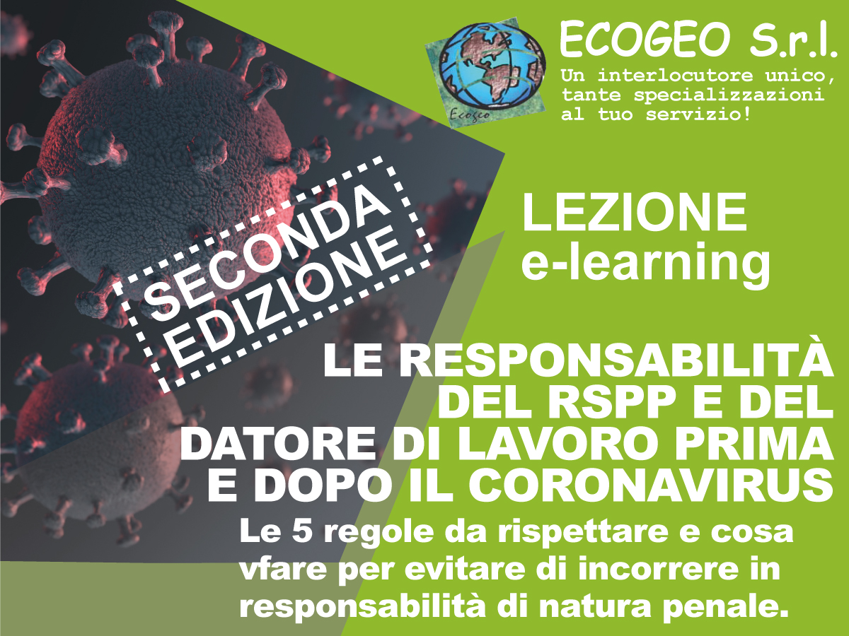 LE RESPONSABILITÀ DEL RSPP E DEL DATORE DI LAVORO PRIMA E DOPO IL CORONAVIRUS